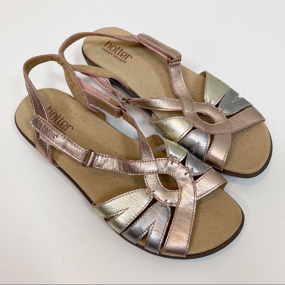 hotter Shoes Hotter Comfort Concept Flare Leather Sandals 9 Poshmark